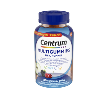 Centrum MultiGummies Hommes, 130 unités