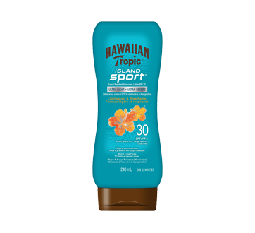 Island Sport lotion écrant solaire ultra-légère, FPS 30, 240 ml