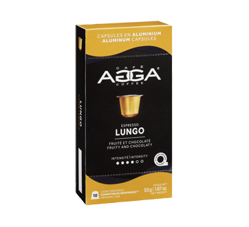 Image 2 du produit Café Agga - Lungo capsules de café, 53 g