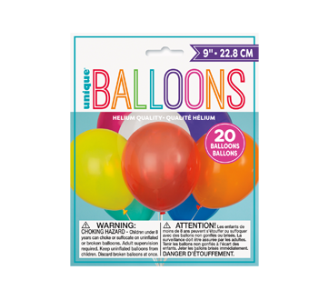 Groupe De Fond De Ballons D'hélium Brillant De Couleur. Ensemble