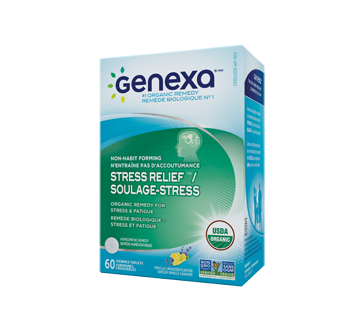 Soulage Stress Remede Biologique Stress Et Fatigue 60 Unites Genexa Divers Jean Coutu