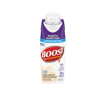 Boost Diabétique supplément traditionnel, fraise, 237 ml