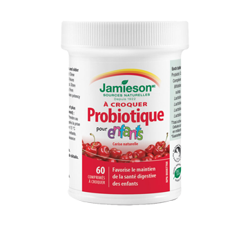 Probiotique à croquer pour enfants, 60 unités