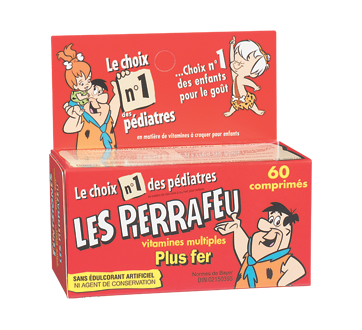 Les Pierrafeu Plus Fer 60 Unites Les Pierrafeu Aliment Nutriment Et Supplement Jean Coutu