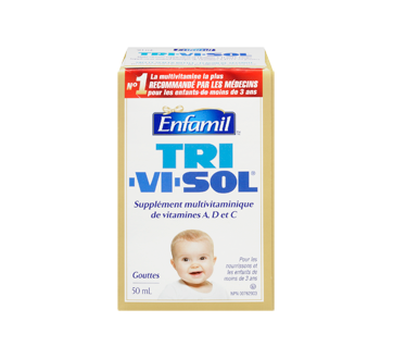 Tri-Vi-Sol Supplément Multivitaminique De Vitamines A, D Et C, 50 Ml –  Enfamil : Aliment, Nutriment Et Supplément | Jean Coutu