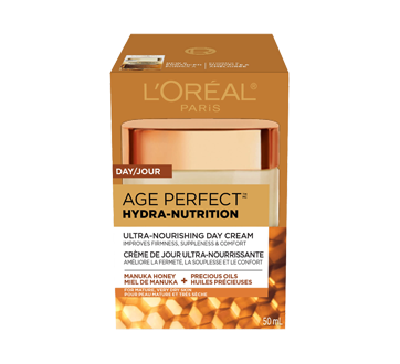 Age Perfect Hydra-Nutrition crème de jour ultra-nourrissante, pour peau mature et très sèche, anti-âge, miel de manuka + huiles précieuses, 50 ml