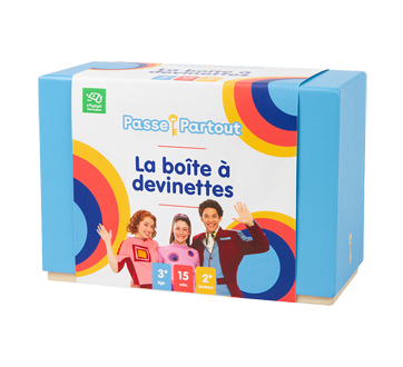 Boite A Devinettes 1 Unite Passe Partout Enfants Et Adultes Jean Coutu