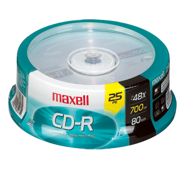 25 MAXELL CD CD-R 80 MINS XL-II DIGITAL AUDIO RECORDABLE BLANK MUSIC DISCS
