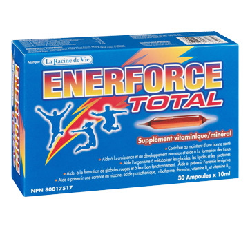 Image 2 du produit La Racine de Vie - Enerforce Total, 30 x 10ml