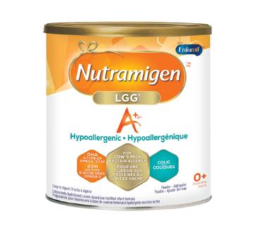 Nutramigen A+ préparation hypoallergénique pour nourrissons, 561 g