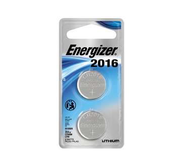 2016 piles lithium, 2 unités – Energizer : Montre
