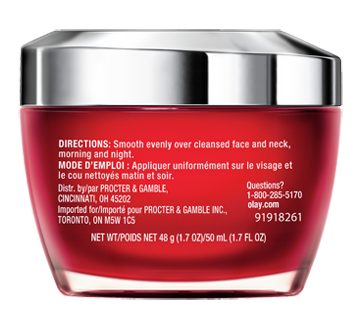 Image 2 du produit Olay - Crème micro-sculptante et hydratant pour le visage Regenerist, 48 g