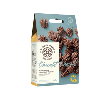 Rosettes de chocolat au lait, 135 g