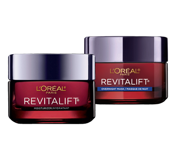 Revitalift Triple Power LZR crème de jour et nuit anti-âge avec Pro-Rétinol, vitamine C et acide hyaluronique, 2 x 50 ml