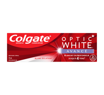 Optic White Advanced dentifrice, blanc éclatant, 73 ml