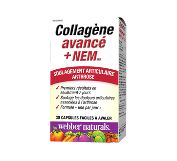 Webber Naturals Collagène avancé + NEM, capsules, 30 unités