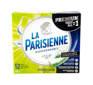 Pastilles pour le lave-vaisselle premium tout-en-1, 52 unités