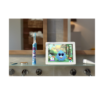 Image 3 du produit Philips Sonicare - Sonicare brosse à dents électrique rechargeable pour enfants avec connexion Bluetooth, bleu, 1 unité