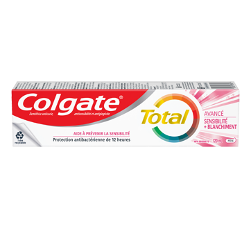 Total Avancé Sensibilité + Blanchiment dentifrice, 120 ml