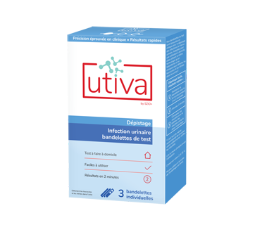 Infection urinaire bandelettes de test, 3 unités – Utiva : Antifongique et  test