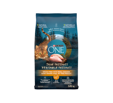 One Véritable Instinct nourriture sèche pour chats, 1,45 kg