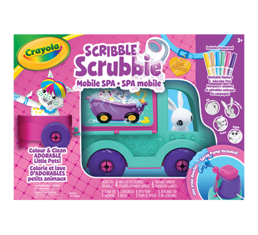 Scribble Scrubbie spa mobile, 1 unité