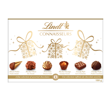 Chocolats assortis Lindt CONNAISSEURS Paysage hivernal – Boîte-cadeau (180  g) 