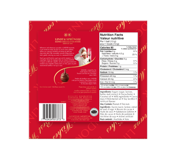 Image 2 du produit Lindt - Lindor boîte-cadeau de truffes, chocolat au lait, 137 g