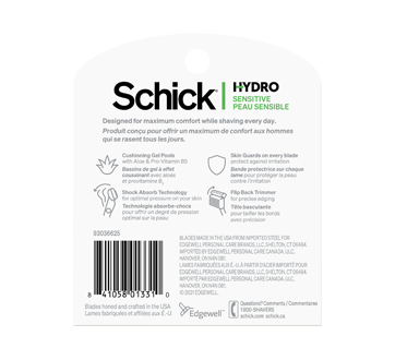 Image 2 du produit Schick - Hydro Sensitive cartouches de lames, 12 unités