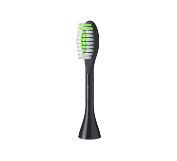 One de Sonicare têtes de brosse, noir, 2 unités