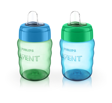 Image 2 du produit Philips Avent - Mon gobelet facile de 260 ml, bleu et sarcelle, 9m+, 2 unités