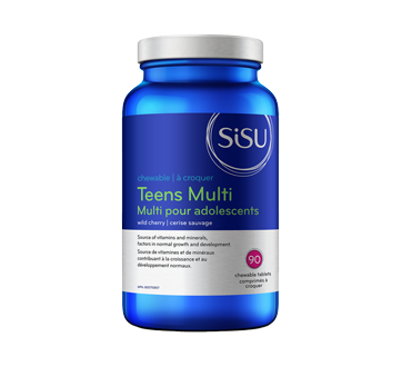 Multi Teens multivitamines pour adolescents, cerise sauvage, 90 unités