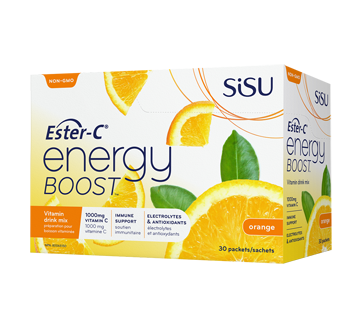 Ester-C Energy Boost préparation pour boisson vitaminée, 30 unités