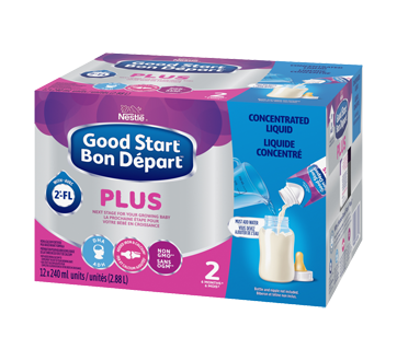 Image 3 du produit Nestlé - Bon Départ Plus 2 formule liquide concentrée pour bébés, 12 x 240 ml