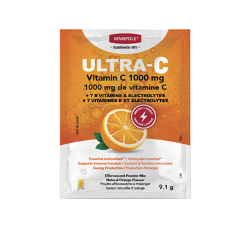 Image 2 du produit Wampole - Ultra-C poudre effervescente de vitamine C 1000 mg, 30 unités