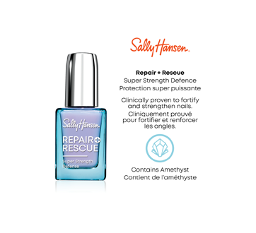 Image 3 du produit Sally Hansen - Repair + Rescue Super Strength Defense fortifiant pour ongles, Strength - 97389, 13,3 ml