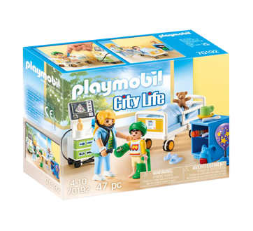 Chambre d'hôpital pour enfant, 1 unité – Playmobil : Cadeaux pour tout  petits