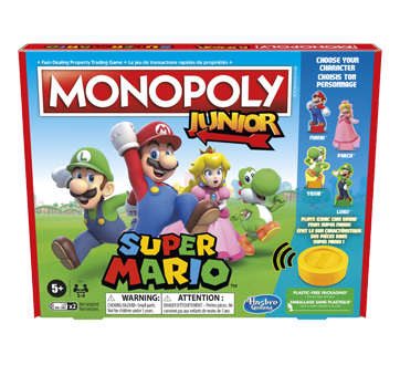 Monopoly Junior édition Super Mario, 1 unité – Hasbro : Cadeaux pour tout  petits