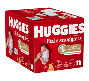 Huggies Couches pour bébés Snug & Dry, taille 4, 76 couches - 76 ea