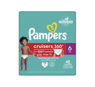 Pampers Cruisers Lot de 88 couches jetables pour bébé, taille 7 (un mois  d'approvisionnement) : : Bébé et Puériculture