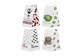 Vignette du produit Home Exclusives - Serviettes de cuisine, motifs variés, 2 unités