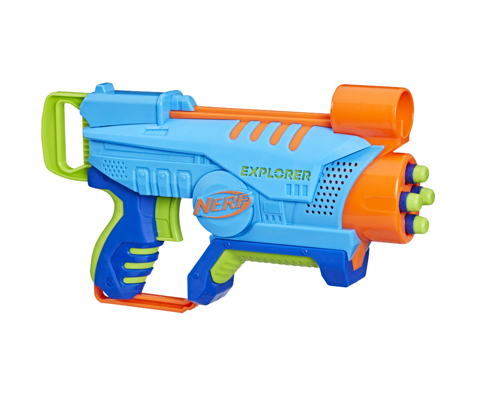 Blaster Elite Jr Explorer, 1 unité – Nerf : Jeux d’action | Jean Coutu