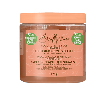 Gel coiffant définissant, Noix de coco et hibiscus, 425 g