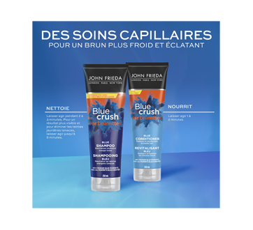 Image 5 du produit John Frieda - Blue Crush revitalisant bleu pour brunettes, 250 ml