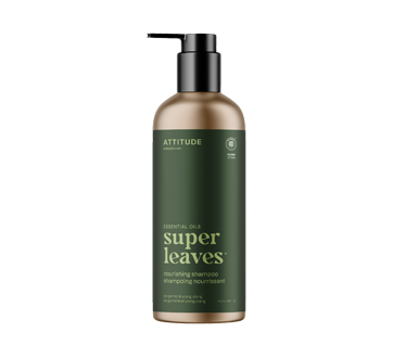 Super Leaves shampoing nourrissant, bergamote et ylang ylang, 473 ml