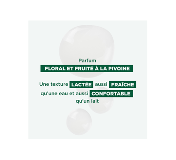 Image 4 du produit Klorane - Eau lactée démaquillante à la pivoine bio pour peaux sensibles, 200 ml