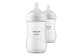 Vignette 1 du produit Philips Avent - Biberons 260 ml avec tétine à réponse naturelle débit 3, 1m+, 2 unités