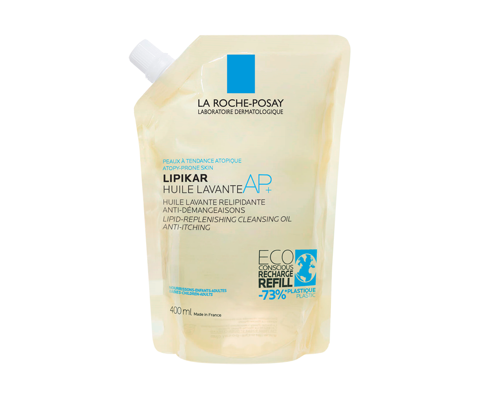 Lipikar huile lavante AP+ pour le corps recharge, 400 ml – La Roche ...