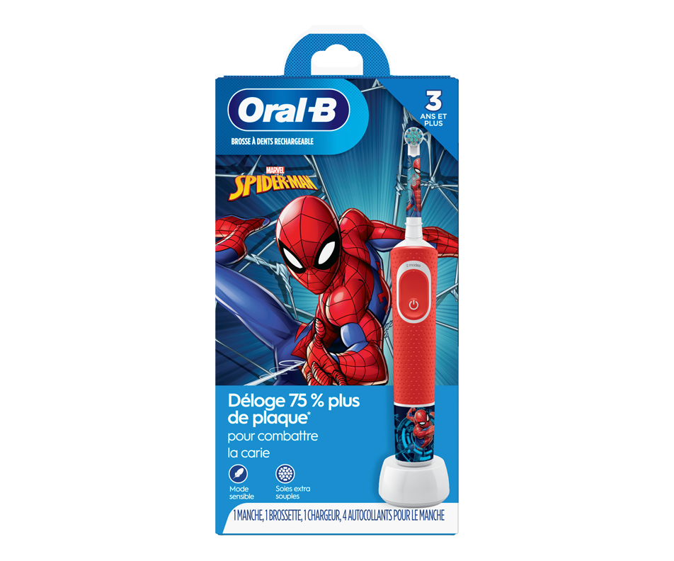 Marvel Brosse à Dents électrique Pour Enfants, 1 Unité – Oral-B ...