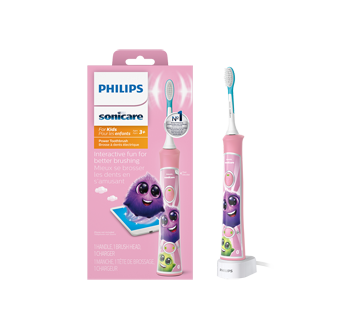 Sonicare For Kid brosse à dents électrique rechargeable, rose, 1 unité